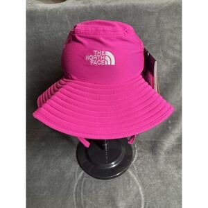 The North Face Hat Sun Brimmer Extra Small OS Pink Littles Class V Girls UPF 40+